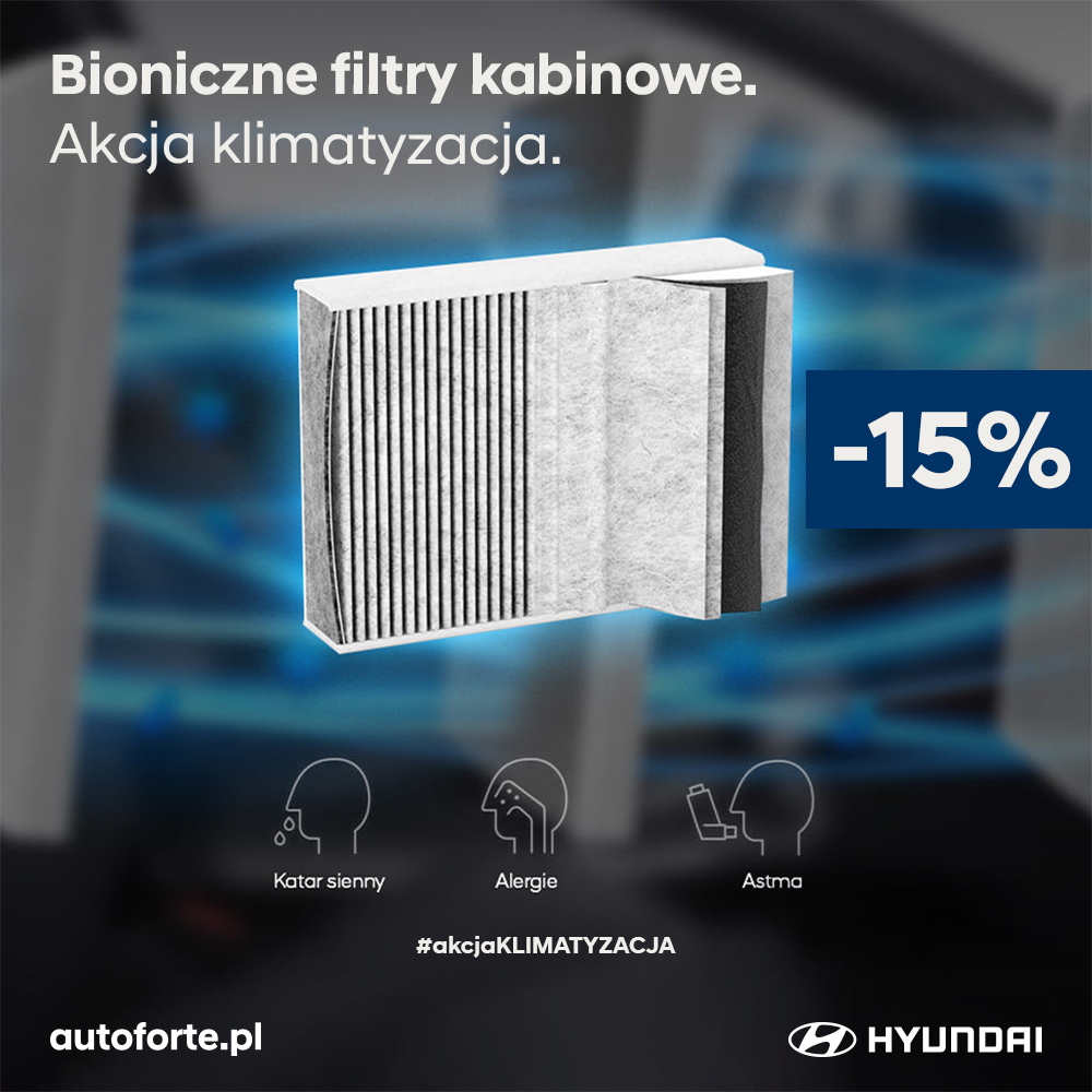 Akcja klimatyzacja - zadbaj o czyste powietrze w swoim samochodzie, konserwacja i nabicie klimatyzacji, bioniczne filtry